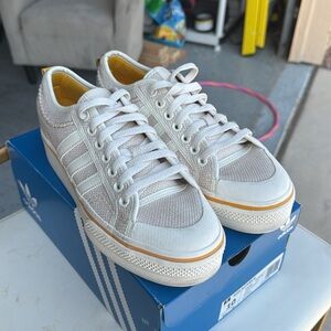 adidas Nizza Platform Women's Cream Sneakers